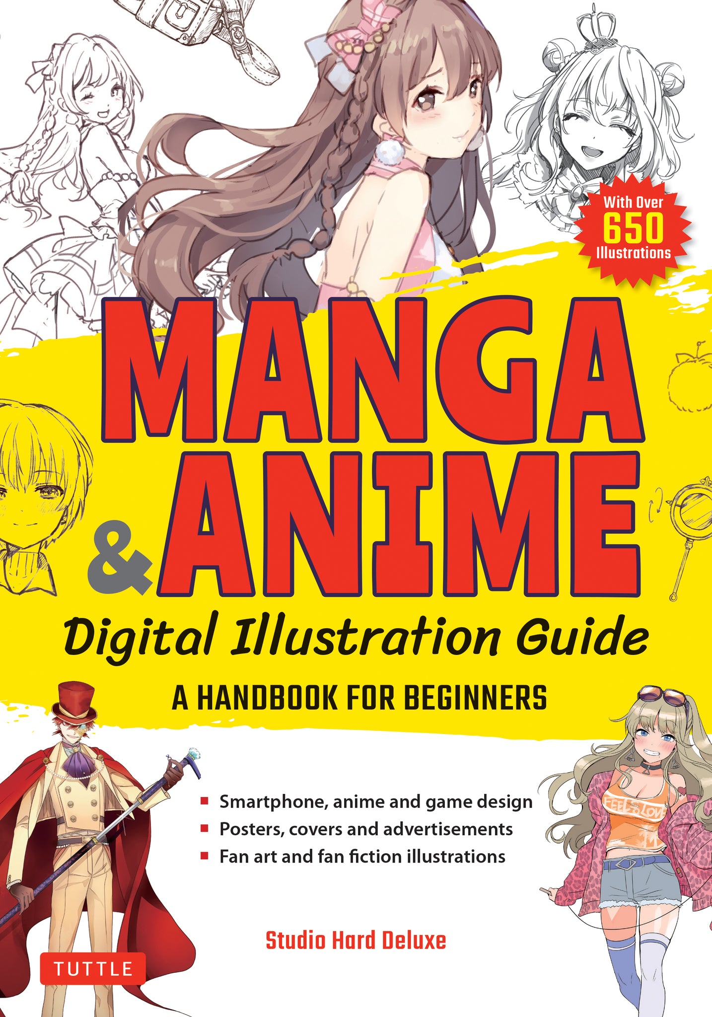 Cover image for Manga & Anime Digital Illustration Guide ISBN 9784805317273